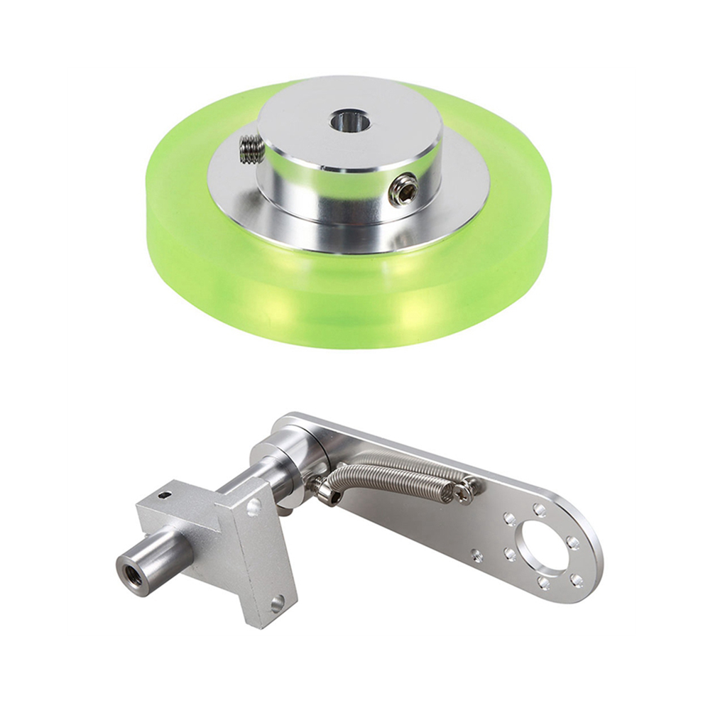 200Mm Aluminum Polyurethane Industrial Encoder Wheel Measuring 4851857734367