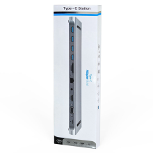 11 In 1 Type C Dock USB Hub 3.0 Splitter Multiport Adapter