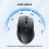 TeckNet TECKNET Bluetooth Mouse, 4800 DPI Wireless Mouse, Cordless Mice Ergonomic Portable Mouse for Laptop, Computer Mouse with 6 Adjustable DPI, PC Mouse 2