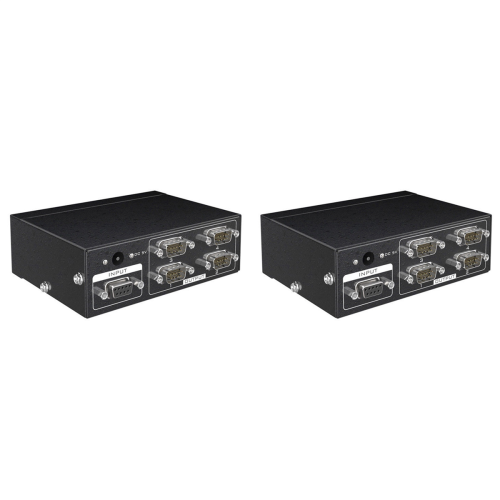 MT-RS104 Active Serial RS232 Splitter Bi-Direction Switcher -EU Plug