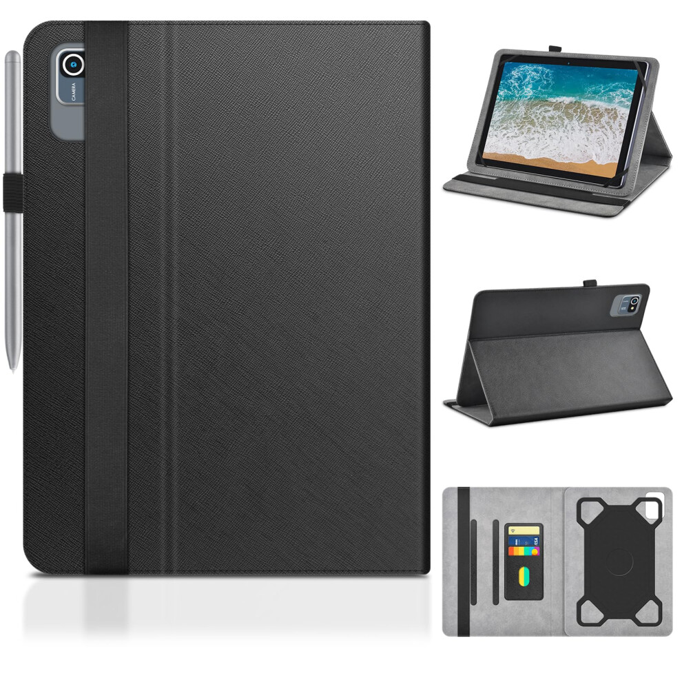Katumo Universal Case For 10 Inch Tablet, Case For Doogee U9 /U10 /U10 Pro/ T10 Plus/Blackview Tab 7 Wifi/Feyze Tablet/Jumper 10.1"/ Sgin 8000000918550