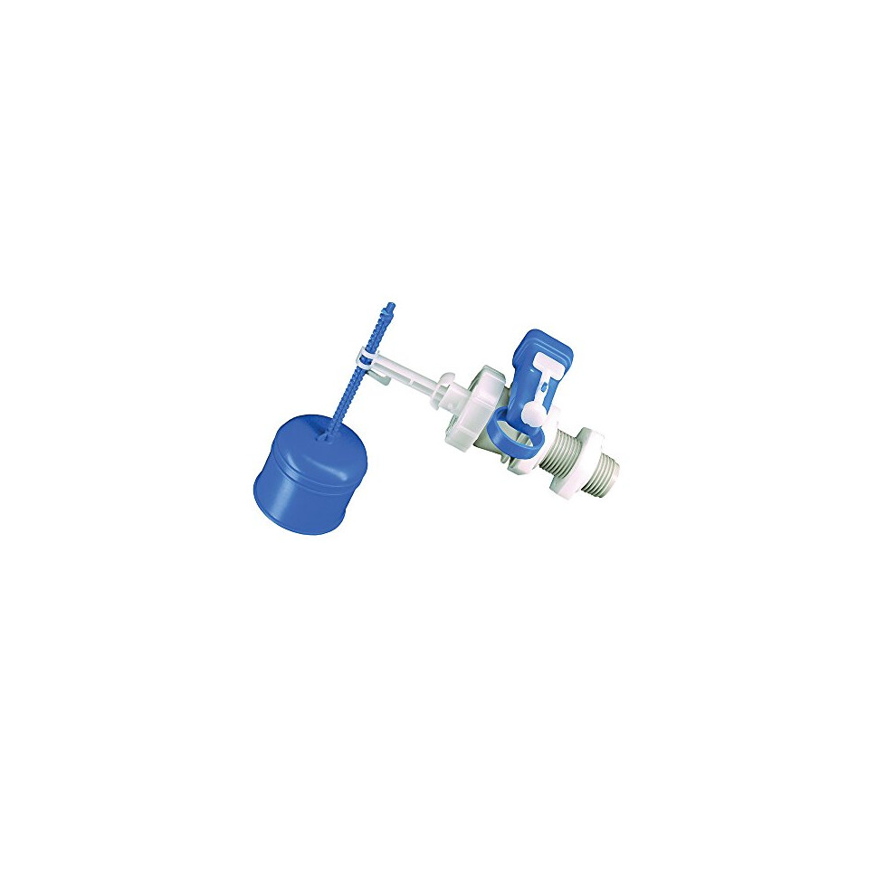 Thomas Dudley Hydroflo Side Inlet Float Valve 313079, White 8000000925879