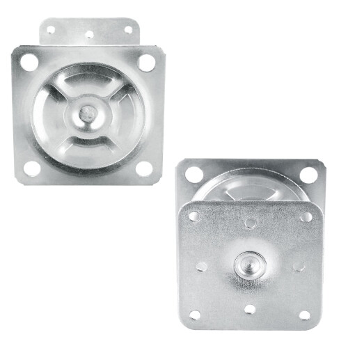4PCS 100-150mm Galvanised Adjustable Elevated Post Base Support, Heavy Duty Roof Support for Building 2