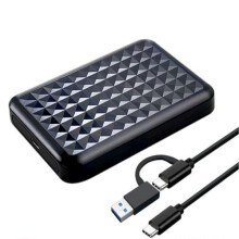 ModusTech External Hard Drive 1TB ? Portable USB 3.0/ Type-C High-Speed HDD ?Compatible with Windows Mac Laptop PC Desktop PS4 Xbox One?Slim External
