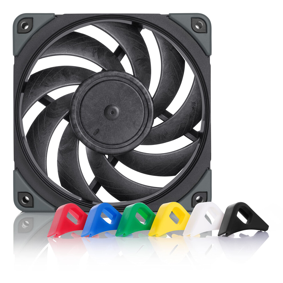 Noctua Black Nf-A12x25 Pwm Chromax..Swap, Premium Quiet Fan, 4-Pin (120Mm, )