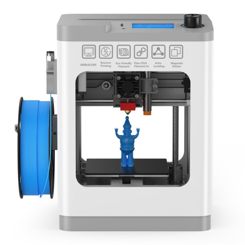 WEEFUN Upgraded Tina2 3D Printer, Auto Leveling DIY 3D Printers for Beginners, Fully Open Source with Resume Printing, LCD Screen and Removable