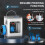 WEEFUN Upgraded Tina2 3D Printer, Auto Leveling DIY 3D Printers for Beginners, Fully Open Source with Resume Printing, LCD Screen and Removable 4