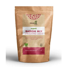 Nature?s Root Organic Radish Mix 500g - Microgreen Sprouting Seeds | Radish Sprouts | Healthy Superfood | Easy to Sprout | Resealable Pack