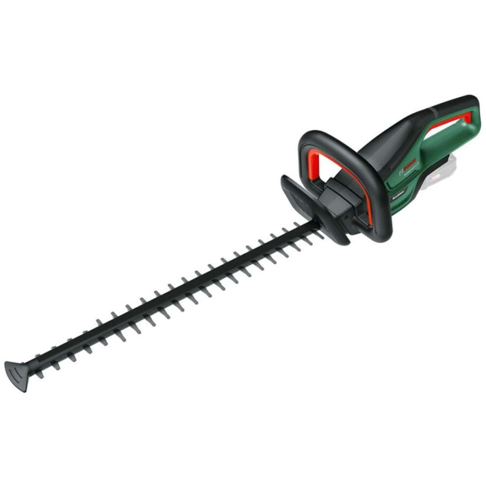 Bosch Cordless Hedge Cutter Universalhedgecut 18V-50 (Without Battery, 18 Volt System, Brushless Motor, Blade Length: 50 Cm, In Carton Packaging)