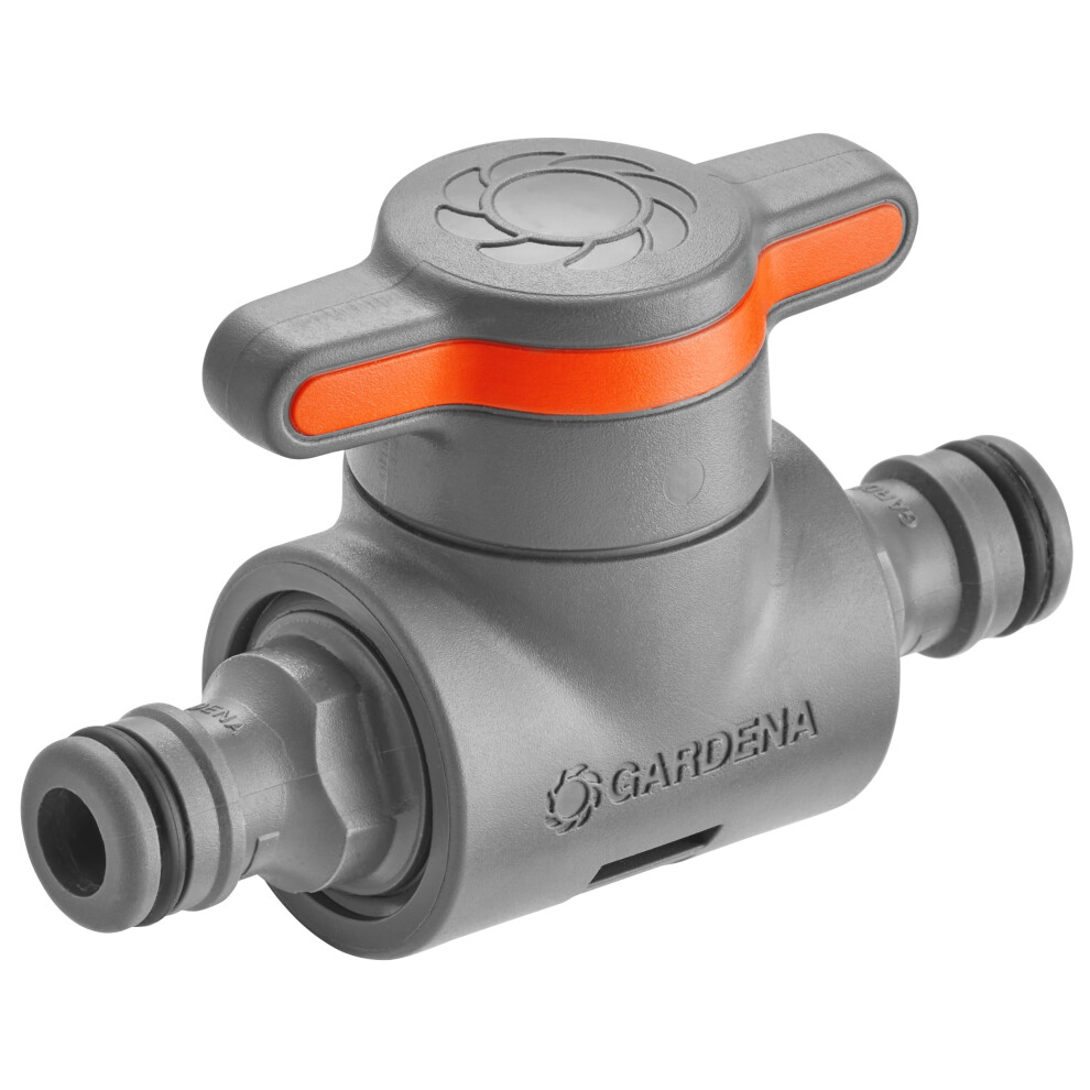 Gardena Coupling With Flow-Control Valve: Hose Coupling For Continuously Regulating And Shutting Off The Water Flow In The Hose Route, Range
