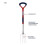 Spear & Jackson Spear & Jackson 1994EL Select Stainless Steel Border Fork, Blue 2