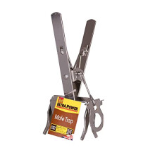 The Big Cheese Mole Tunnel Trap - Traditional Two-Way Trap Design Manufactured from Durable Galvanised Metal and Wire, Controls Moles in Lawns and