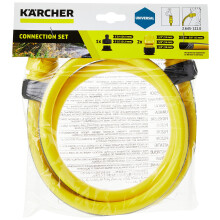 K?rcher (26451220) 1.5m Hose Connection Set with Connectors, Black