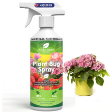 Natural Garden Solutions Organic Plant Bug Spray Fruit Vegetables Flowers Bee Friendly Pest Control Greenfly Blackfly Aphids Whitefly Spider Mites