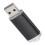 Clé USB 2.0 Slim noire à capot transparent 8 Go 16