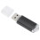 Clé USB 2.0 Slim noire à capot transparent 8 Go 1