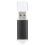 Clé USB 1 Go noire, mince, capuchon transparent 15