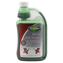 Blagdon Fast Acting Anti-Fungus & Bacteria Water Treatment for All Pond Fish, Finrot, Mouthrot, External Bacterial Infections, Wildlife & Fish Safe,