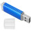 Clé USB 8 Go transparente bleue Mini USB 2.0 4
