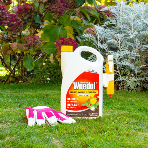 Weedol Weedol Rapid Weedkiller with Manual Sprayer, Ready To Use, 3L 2