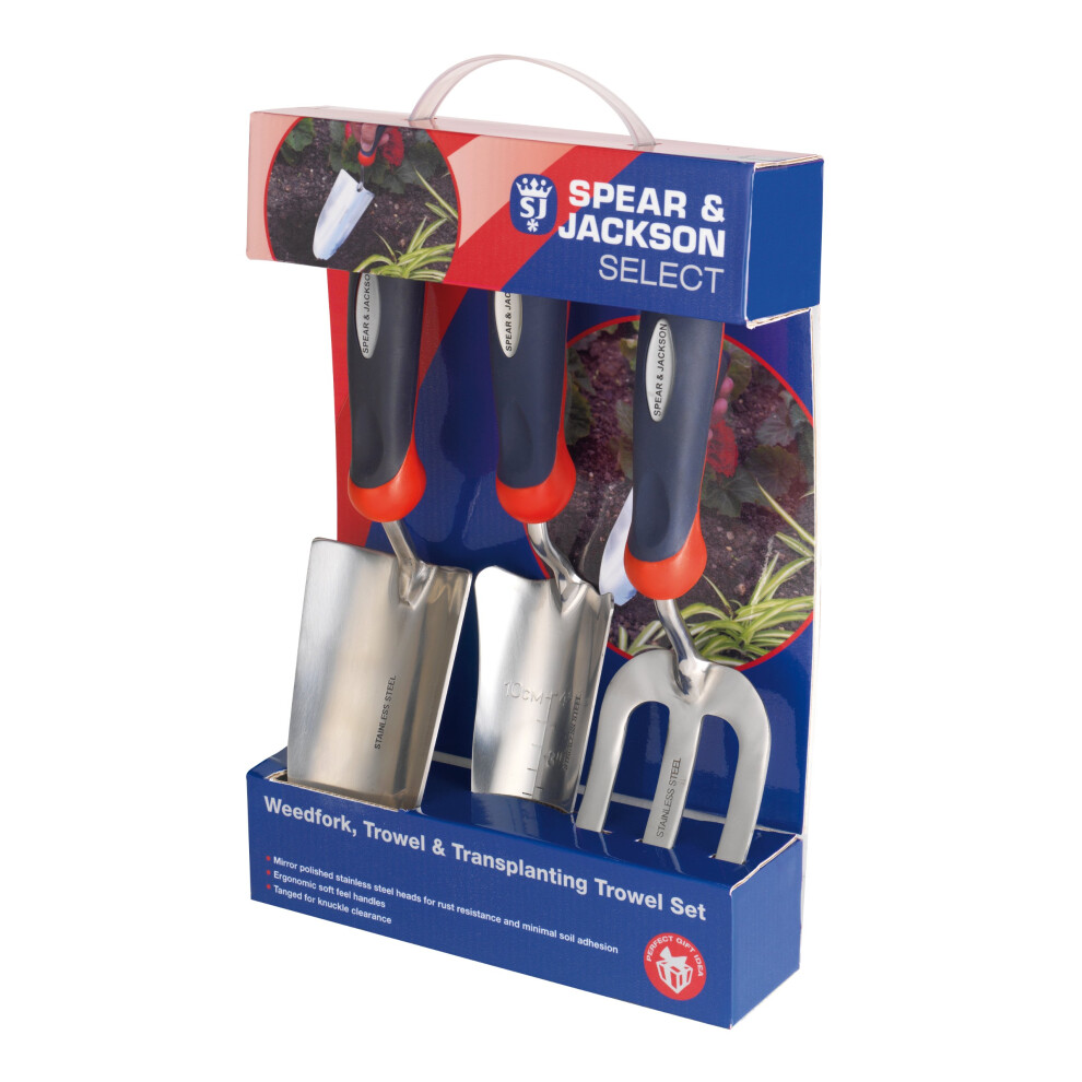 Spear & Jackson SELECT3PS Select Stainless Steel 3 Piece Set