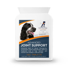 Advanced Joint Support Supplement For Dogs, With Powerful Glucosamine, Chondroitin, Green Lipped Mussel, MSM, Curcumin & Hyaluronic Acid, Human Grade