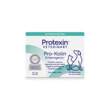 Protexin Veterinary Pro-Kolin Enterogenic | Prebiotic, Probiotic and Postbiotic | Daily Gut Health Support for Dogs and Cats | Tasty Chicken Flavour |