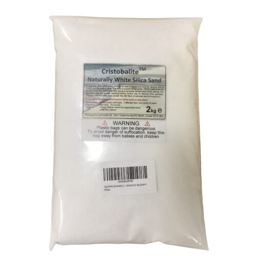 Trustleaf 2kg White Decorative Sand - Suitable for Aquariums