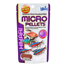 HIKARI Tropical Fish Micro Pellets Nutritional Food for Smaller Mouth Fishes 80g Pack