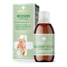RECOACTIV Recovery Immune for cats, 1 x 280 ml, high-calorie complete diet food for cats suffering from malnutrition and during recovery, to promote