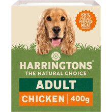 Harringtons Complete Wet Tray Grain Free Hypoallergenic Adult Dog Food Chicken & Potato 8x400g - Made with All Natural Ingredients