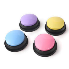 Dog Buttons Talk Training, Dog Buttons for Communication Pet Talking Training Answer Buzzer, 30 Second Record &Playback, Funny Gift for School Study