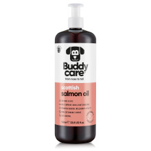 Buddycare Scottish Salmon Oil for Dogs and Cats (1L) 100% Natural & Sustainable Supplement | Rich in Omega 3, 6 & 9 for Boosting the Health & Vitality