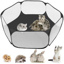 MAIKEHIGH Small Animal Pet Playpen, Pop up Hamster Playpen Foldable Open Cage Tent Exercise Fence for Guinea Pig, Rabbits, Chinchillas, Hedgehogs