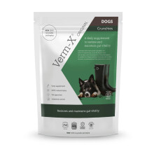 Verm-X All Natural Dog Treat Supplement, Original Crunchies for Dogs, Supports?Intestinal Hygiene & Gut Vitality, Wormwood Free Recipe and Vet