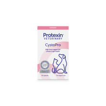 Protexin Veterinary CystoPro, Bladder and Urinary Support for Dogs and Cats, Probiotic and Prebiotic Capsule, Chicken Flavour, 30 Capsules