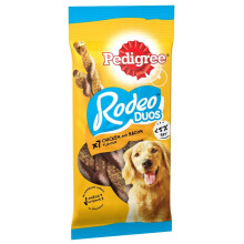Pedigree Rodeo Duos - Dog Treats - with Chicken and bacon - 70 Sticks (Pack of 10)