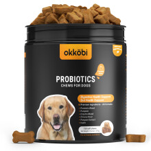 Probiotics for Dogs Chews 150PCs - Digestive, Gut Health & Diarrhea Support - Probiotic Chews For Dogs - Vet approved US Formula with Dog Probiotics,