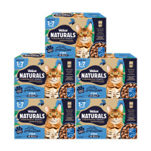 Webbox Naturals Complete Adult Wet Cat Food, 60 x Fish in Jelly Variety Pack - Made with Natural Ingredients and No Nasties (60 x 100g Pouches)