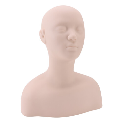 Mannequin Head with Shoulders Soft PVC Mannequin 2