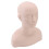 Mannequin Head with Shoulders Soft PVC Mannequin 8