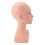 Female Bald Mannequin Head with Shoulder PVC 9