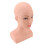 Female Bald Mannequin Head with Shoulder PVC 3