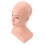 Female Bald Mannequin Head with Shoulder PVC 5