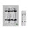 10 Traditional Christmas Crackers Silver Tree Dinner Cracker 14 Inch 2