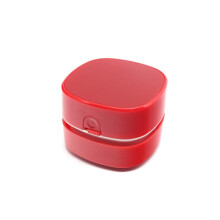Ångstrykjärn Miniångstrykjärn med roterande handtag för resor, grå