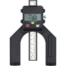 Digital djupmätare höjdmätare 80 mm / 3,14 tum 0,10 mm med batteri