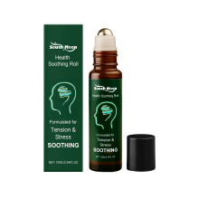 Beruhigende Gesundheitsrolle,Roll-On zur Linderung von Spannungen und Stress, Pflanzenformel, 100% reine ätherische Öle in therapeutischer Qualität