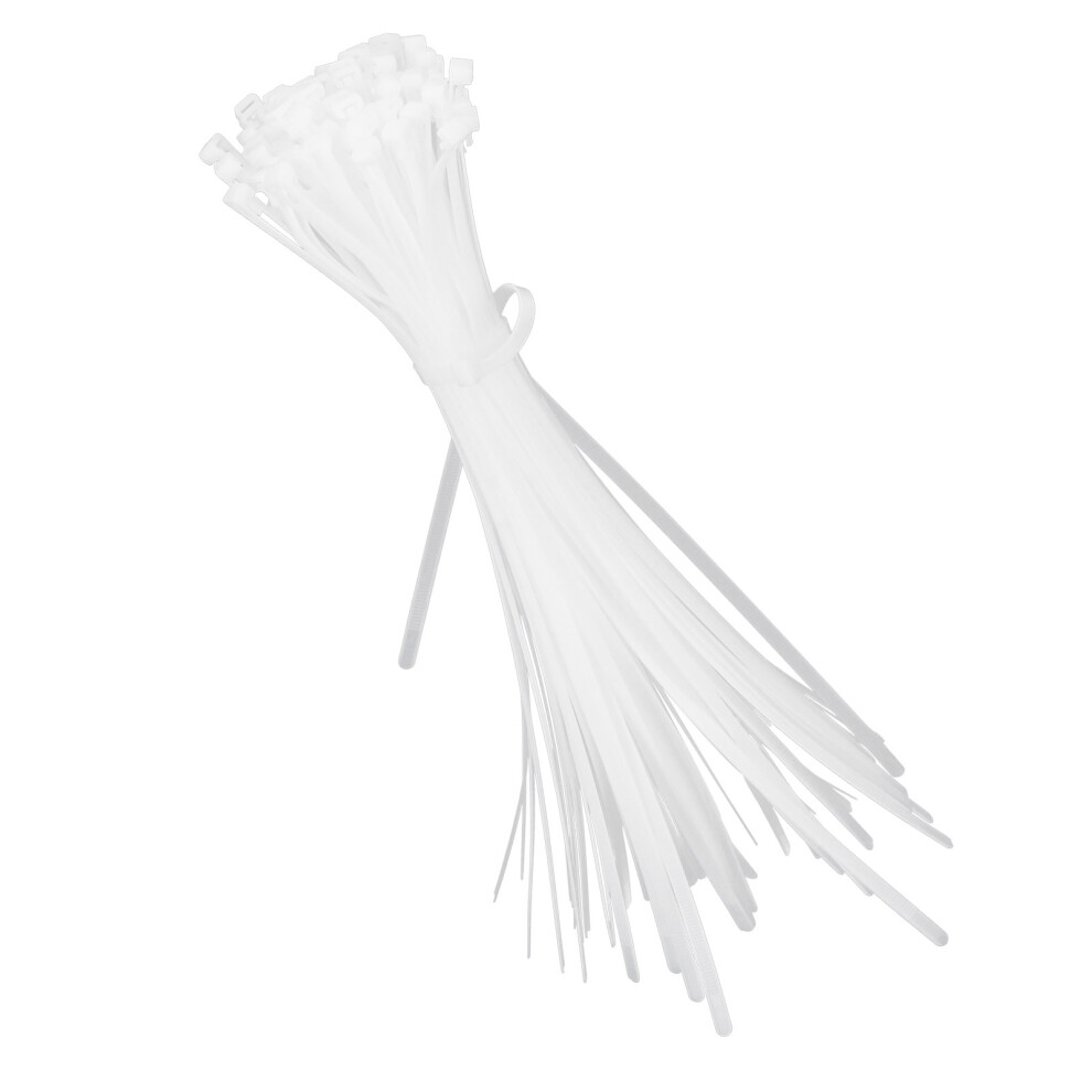 100Pcs Cable Ties Multiple Use Fastener Thick Thin 8195014810959