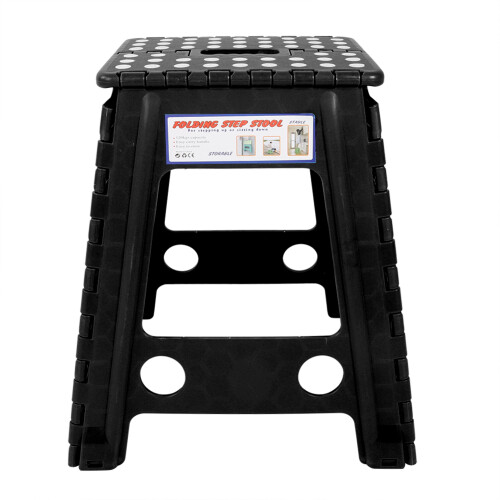 Portable Living Plastic Dots Folding Step Stool